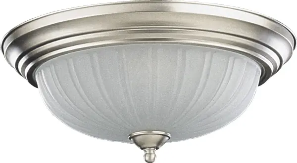 15" Satin Nickel Ceiling Mount