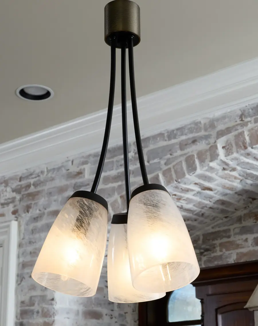 Arpeggio 3-Light Pendant in Matte Black - Image 5