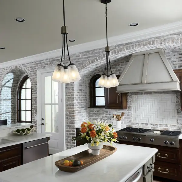 Arpeggio 3-Light Pendant in Matte Black - Image 9