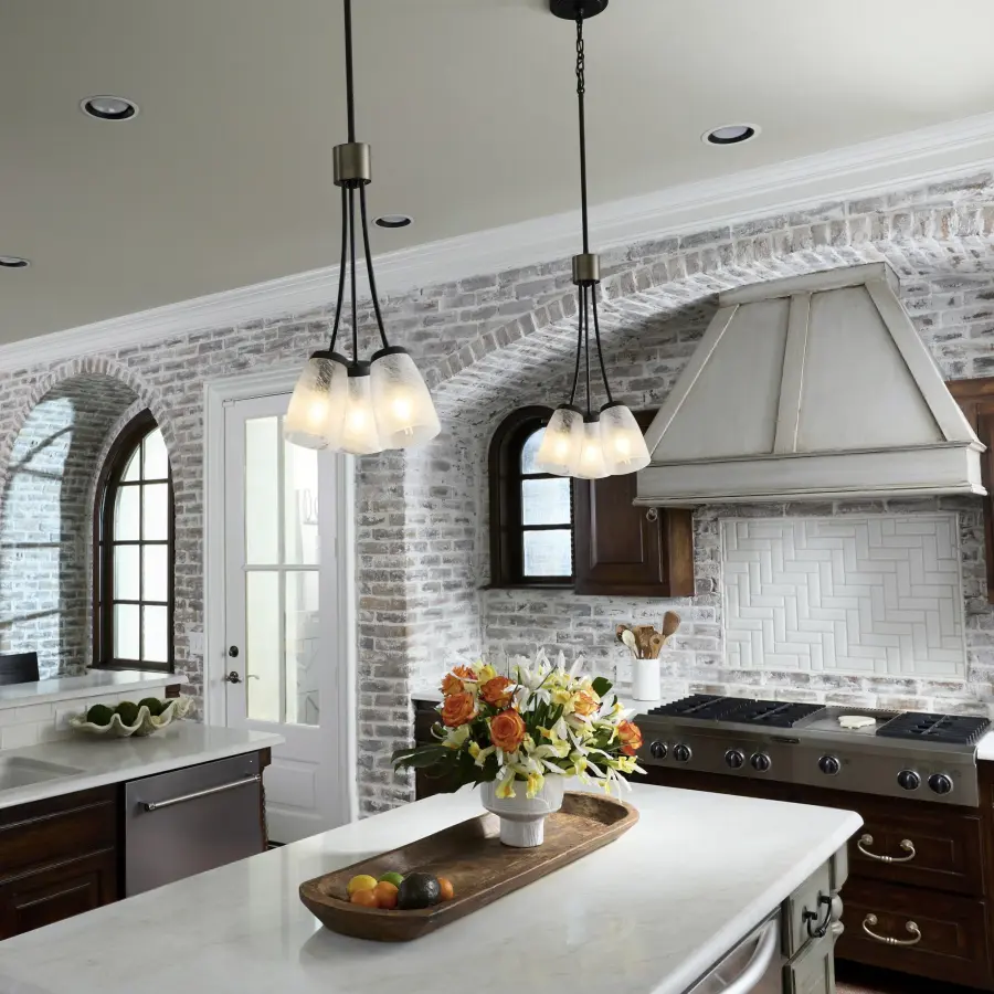 Arpeggio 3-Light Pendant in Matte Black - Image 9