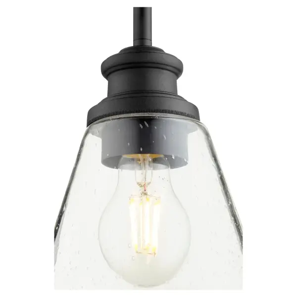 Dunbar Black Soft Contemporary Mini Pendant - Image 4
