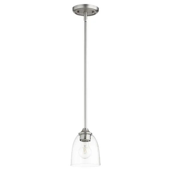 Jardin Mini Pendant with Clear Seeded Glass