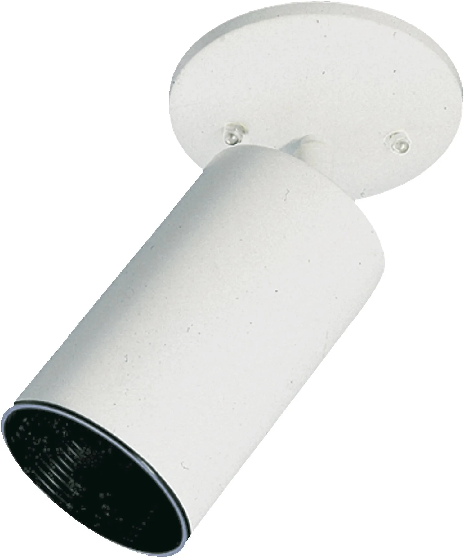 9" White Glass Ceiling Mount