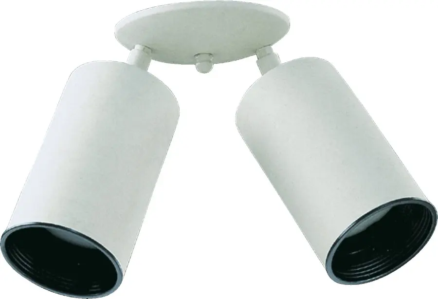 6 Inch Ceiling Mount with White Glass