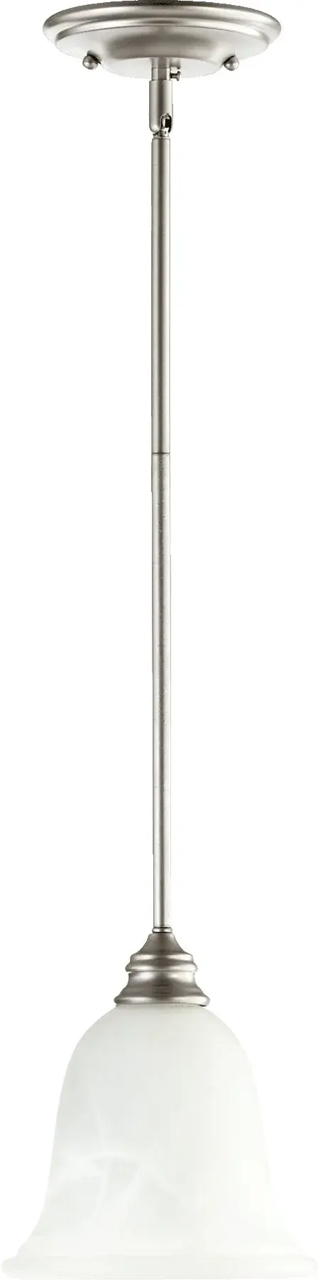 Bryant Classic Nickel Traditional Mini Pendant - Image 1