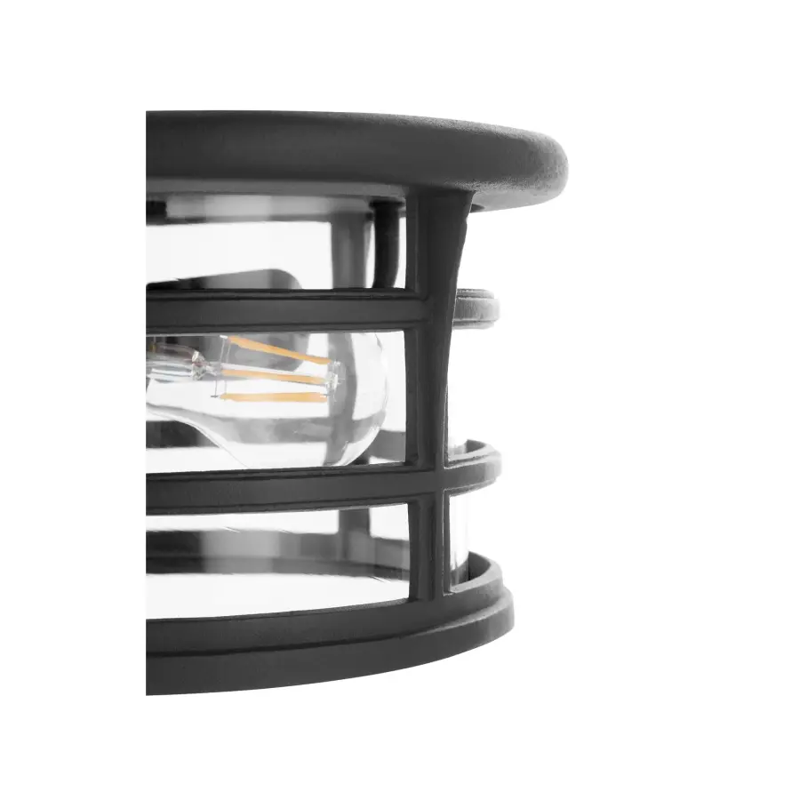 Haley 7" 2-Light Outdoor Ceiling Mount - Image 3