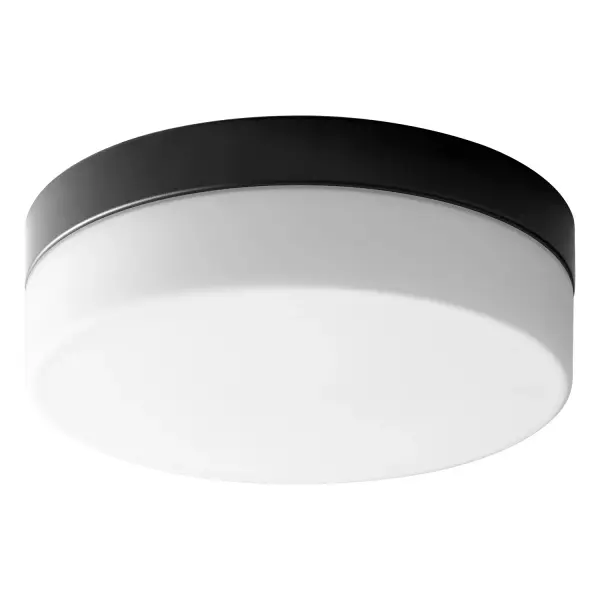 Collection: Zuri Finish: Black Glass: Matte White Width: 11.25" Height: 3.50" Weight: 5.08 lb Bulbs Included Number of Bulbs: 1 Maximum Wattage: 20.70 W Bulb Type: LED Bulb Base: Array Light Source: LED Color Temperature: 3000 K CRI: 90 Voltage: 120.00 V Material: Steel and Glass Country of Origin: China Safety Listing: UL, ETL Safety Rating: Damp LED Manufacturer Warranty: 1 year from date of purchase , 5 years LED