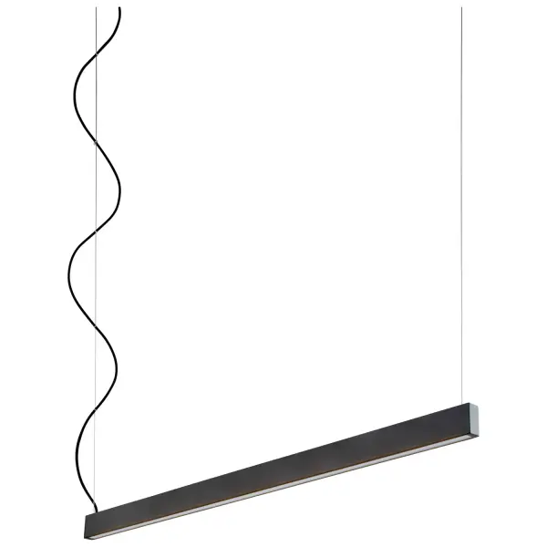 Collection: Zepp Finish: Black Glass: White Width: 1.00" Height: 2.50" Length: 50.00" Weight: 17.50 lb Bulbs Included Number of Bulbs: 2 Maximum Wattage: 25.00 W Bulb Type: LED Bulb Base: Array Light Source: LED Light Output: 863.00 lm Color Temperature: 3000 K CRI: 90 Voltage: 120.00 V Material: Steel and Acrylic Country of Origin: China Safety Listing: UL, ETL Safety Rating: Damp LED Manufacturer Warranty: 1 year from date of purchase , 5 years LED