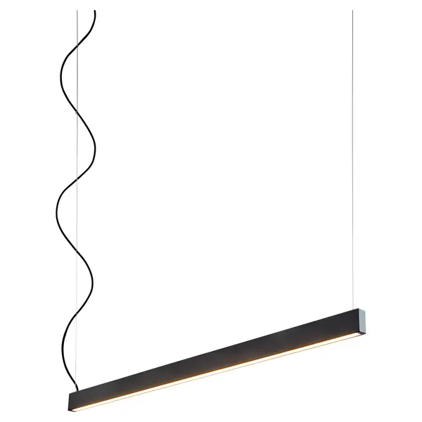 Collection: Zepp Finish: Black Glass: White Width: 1.00" Height: 2.50" Length: 50.00" Weight: 17.50 lb Bulbs Included Number of Bulbs: 2 Maximum Wattage: 25.00 W Bulb Type: LED Bulb Base: Array Light Source: LED Light Output: 863.00 lm Color Temperature: 3000 K CRI: 90 Voltage: 120.00 V Material: Steel and Acrylic Country of Origin: China Safety Listing: UL, ETL Safety Rating: Damp LED Manufacturer Warranty: 1 year from date of purchase , 5 years LED - alternate view