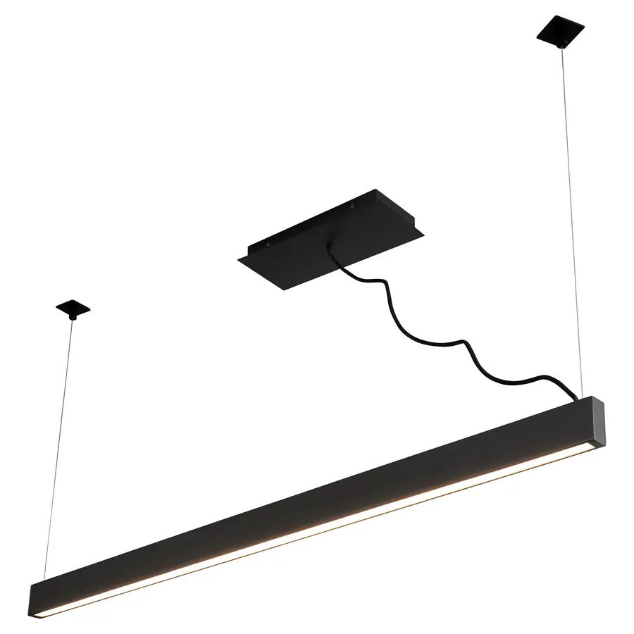 Zepp LED Linear Pendant in Black - Image 4