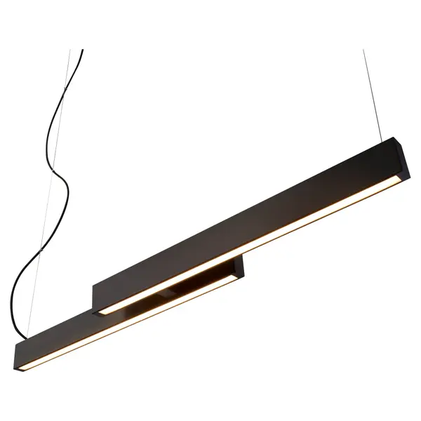 Klone LED Linear Pendant in Black - Image 3