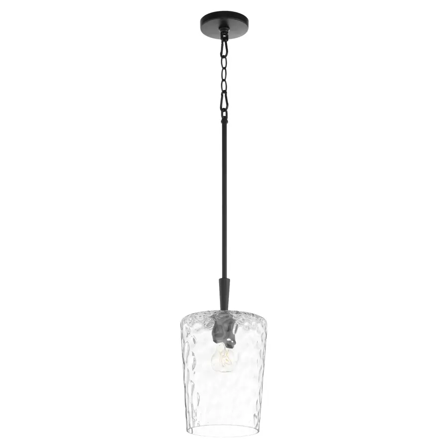 Goodwin 8" Pendant in Matte Black - Image 1