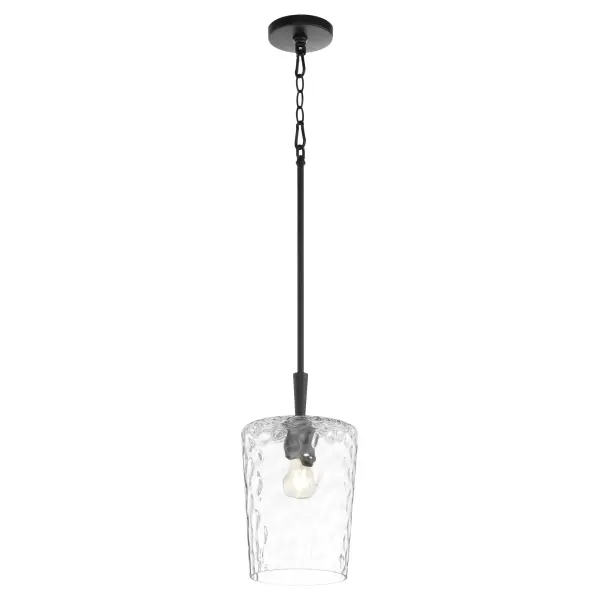Goodwin 8" Pendant in Matte Black - Image 2