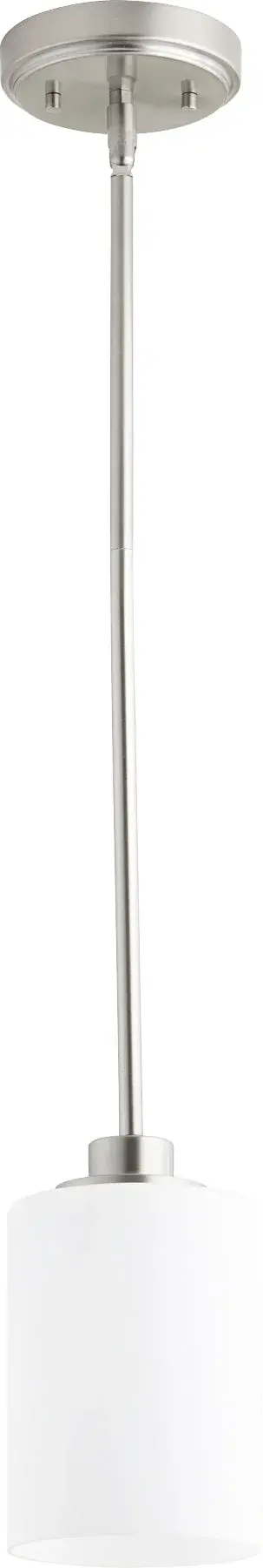 Lancaster Satin Nickel Mini Pendant - Image 1