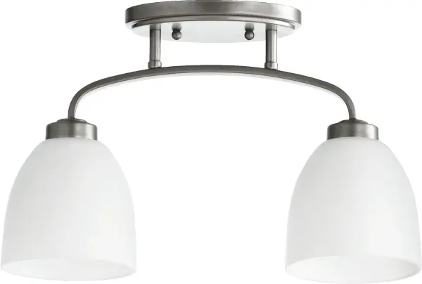 Reyes 16 Inch Ceiling Mount in Classic Nickel - Image 1