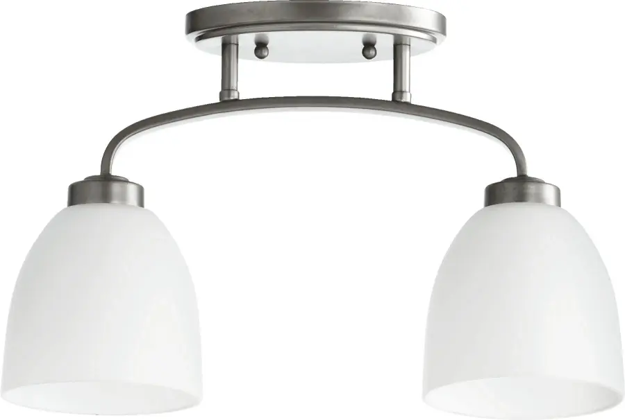 Reyes 16 Inch Ceiling Mount in Classic Nickel - Image 1