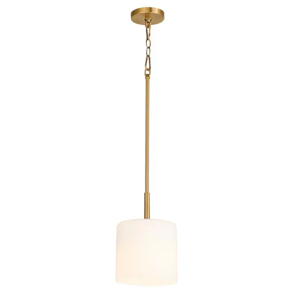 Rutherford 1-Light Pendant in Brushed Brass - Image 2