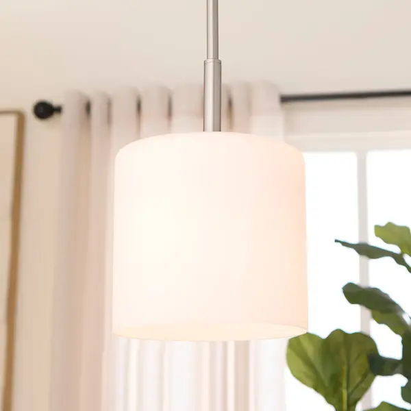 Rutherford 1-Light Pendant in Satin Nickel - Image 6