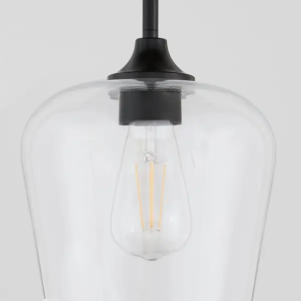 Raymond 1-Light Pendant in Matte Black - Image 3