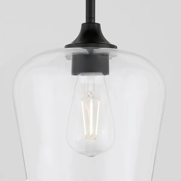 Raymond 1-Light Pendant in Matte Black - Image 4