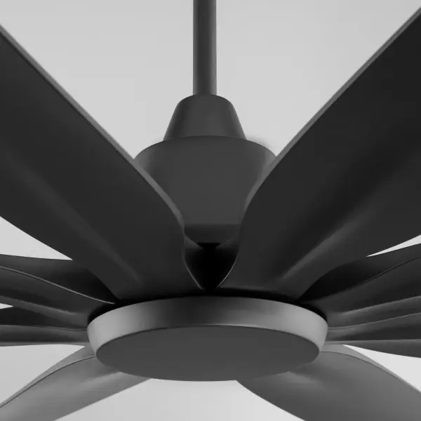 Rosales 60" 8-Blade Ceiling Fan in Matte Black - Image 5