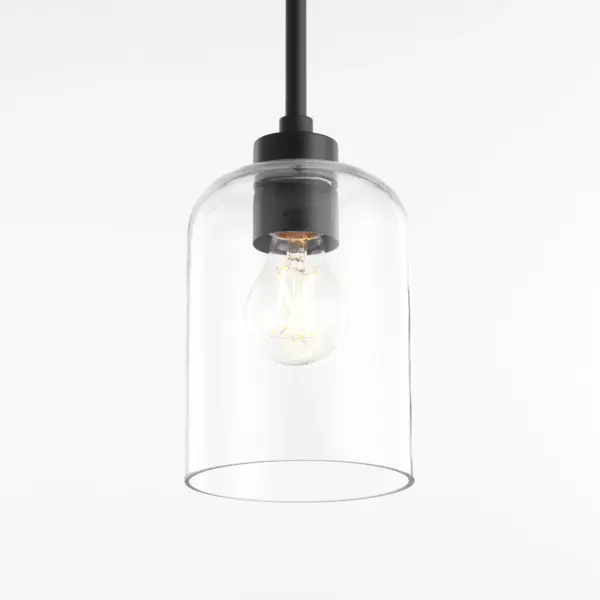 Tribute 1-Light Pendant in Matte Black - Image 2