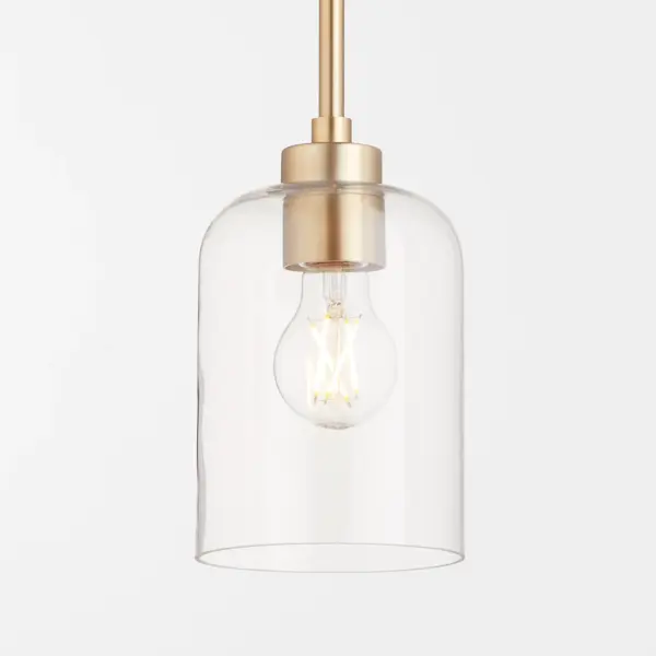 Tribute 1-Light Pendant in Aged Brass - Image 4