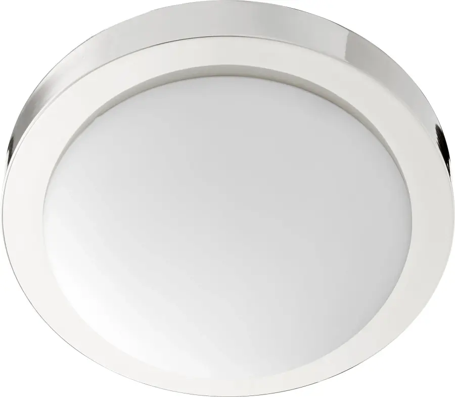 11" Polished Nickel Ceiling Mount