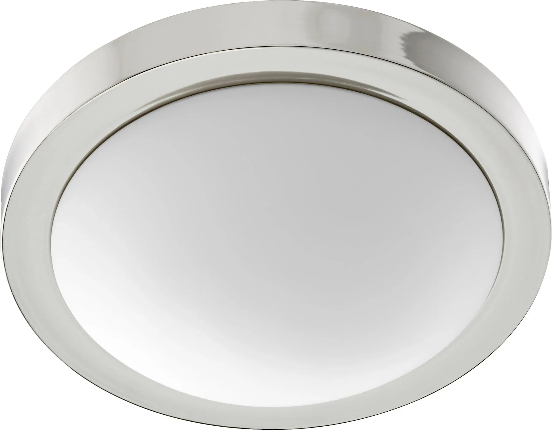 13" Polished Nickel Ceiling Mount