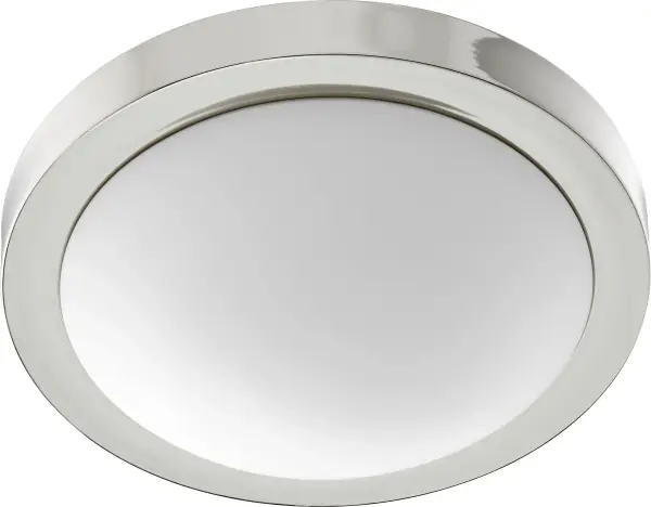 13" Polished Nickel Ceiling Mount