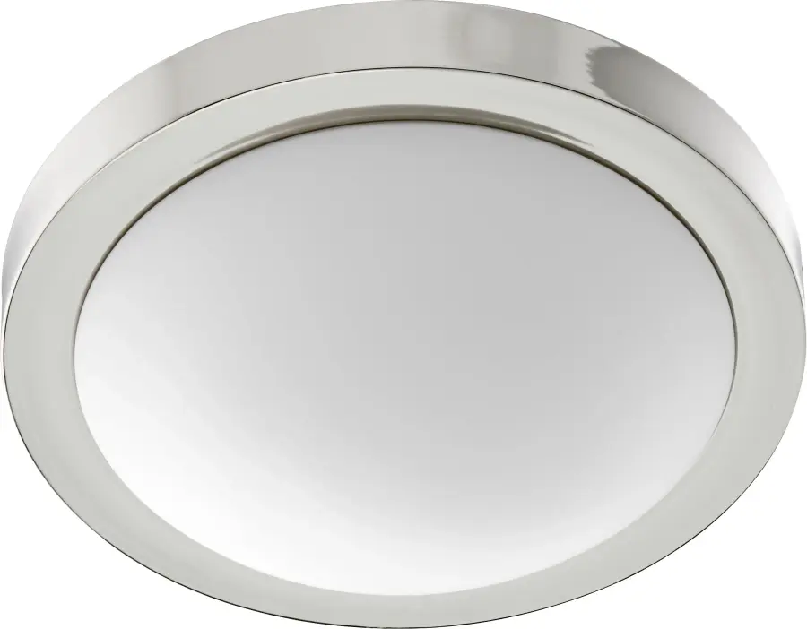 13" Polished Nickel Ceiling Mount