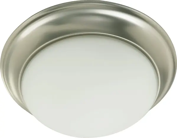 11" Satin Nickel Ceiling Mount Light