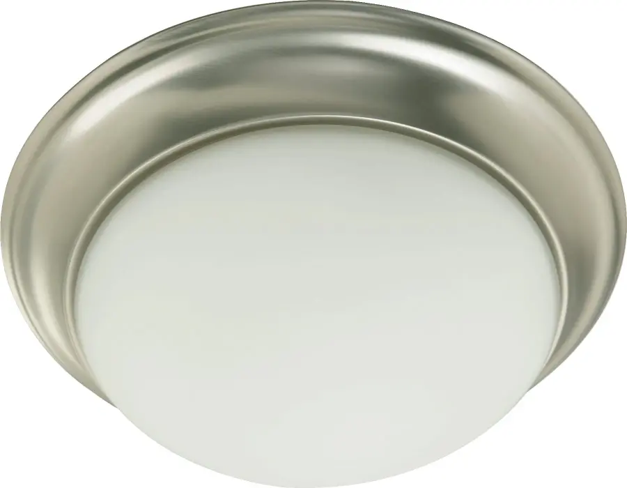 11" Satin Nickel Ceiling Mount Light