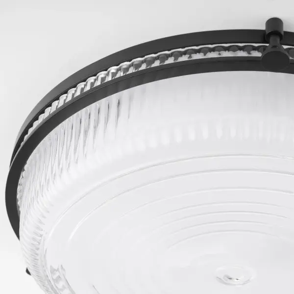Emory 18" Ceiling Mount in Matte Black - Image 4