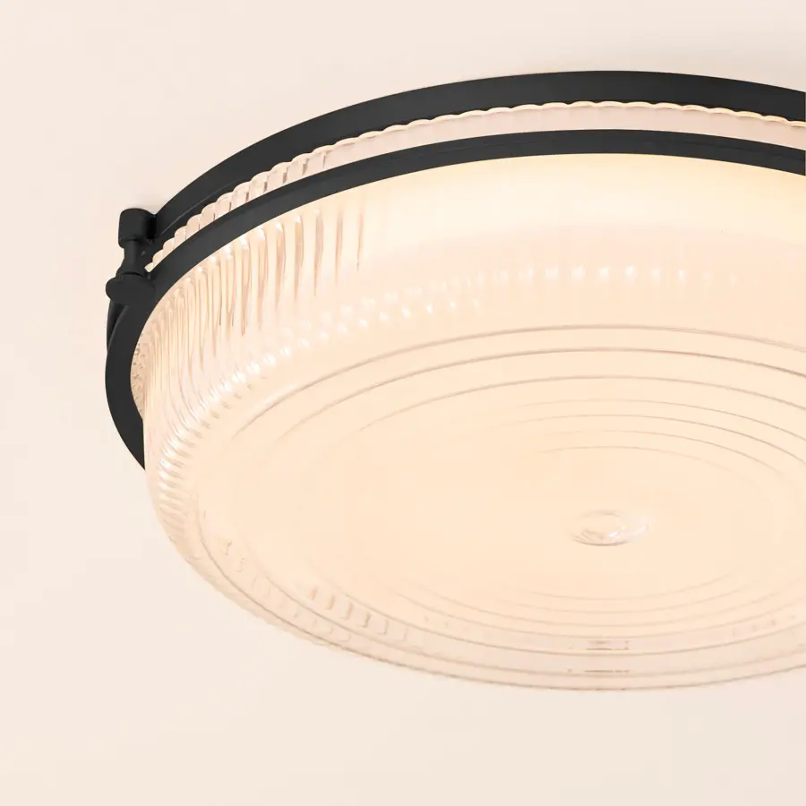 Emory 18" Ceiling Mount in Matte Black - Image 6