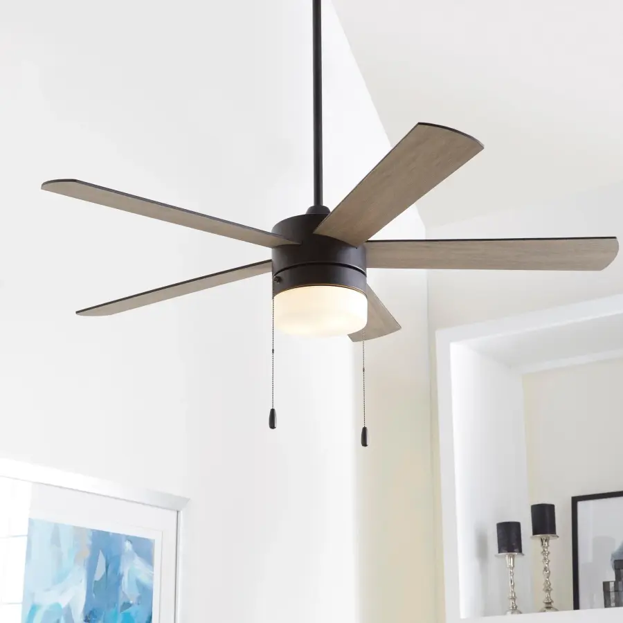 Maxwell 52" Matte Black LED Ceiling Fan - Image 9