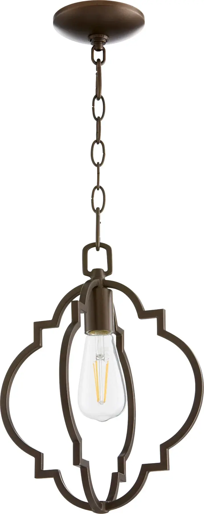 Dublin Oiled Bronze Transitional Pendant - Image 1