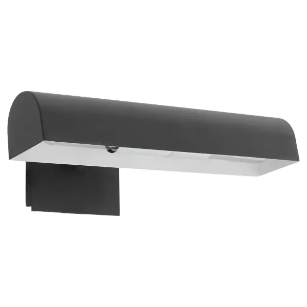 This 15-inch picture light in matte black finish provides focused illumination for artwork and photographs. Its contemporary design complements modern décor while the versatile black finish works in any setting.