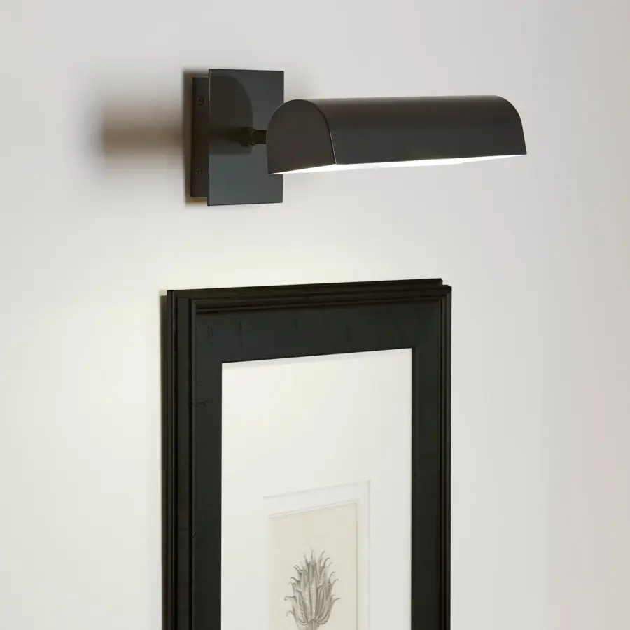 15" Picture Light in Matte Black - Image 6