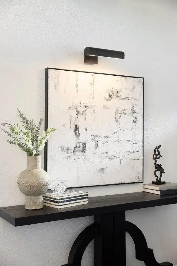 15" Picture Light in Matte Black - Image 6