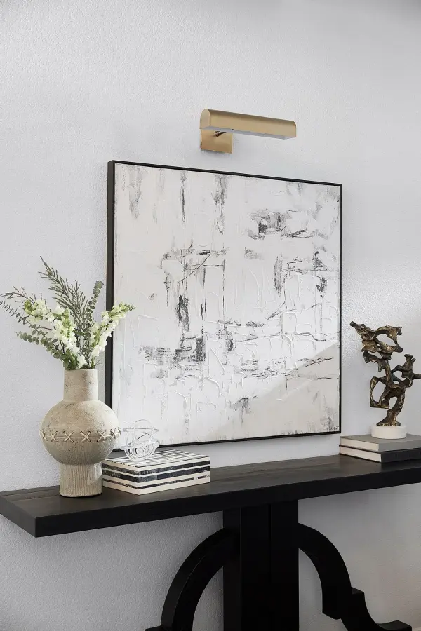 15" Picture Light in Aged Brass - Image 5