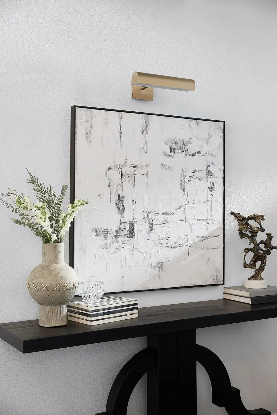 15" Picture Light in Aged Brass - Image 5
