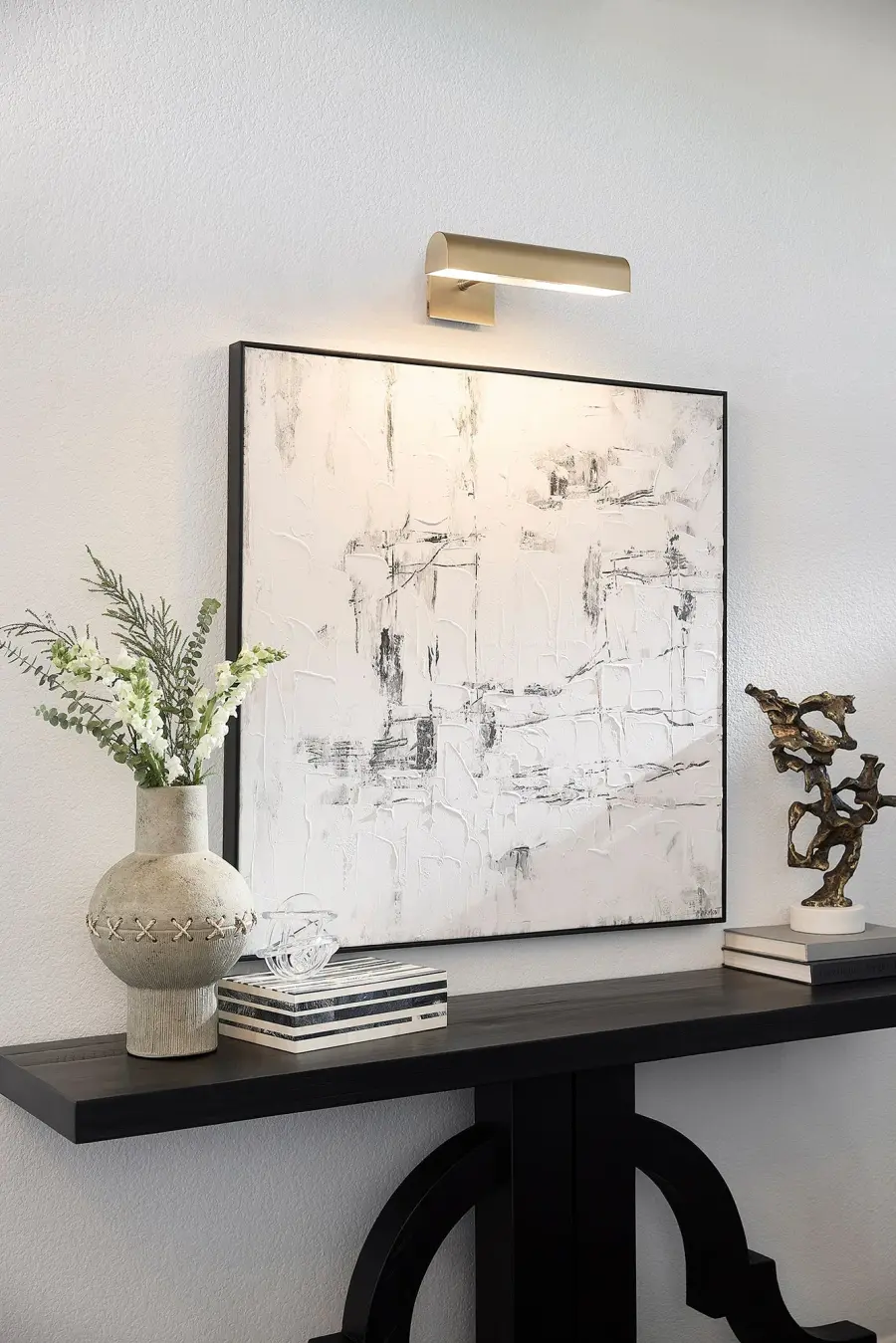 15" Picture Light in Aged Brass - Image 6