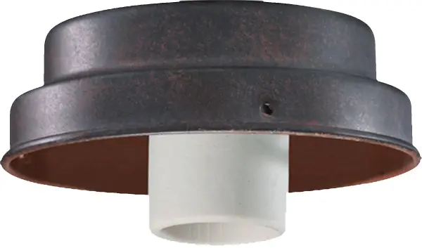 This minimal 4-inch light kit combines weather-resistant durability with energy-efficient LED technology. Perfect for ceiling fan upgrades in outdoor patios or humid bathrooms, the toasted sienna finish adds warmth.