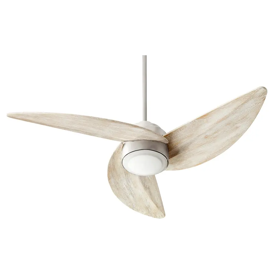Trinity 3-Blade Ceiling Fan with LED Light Kit - Image 1
