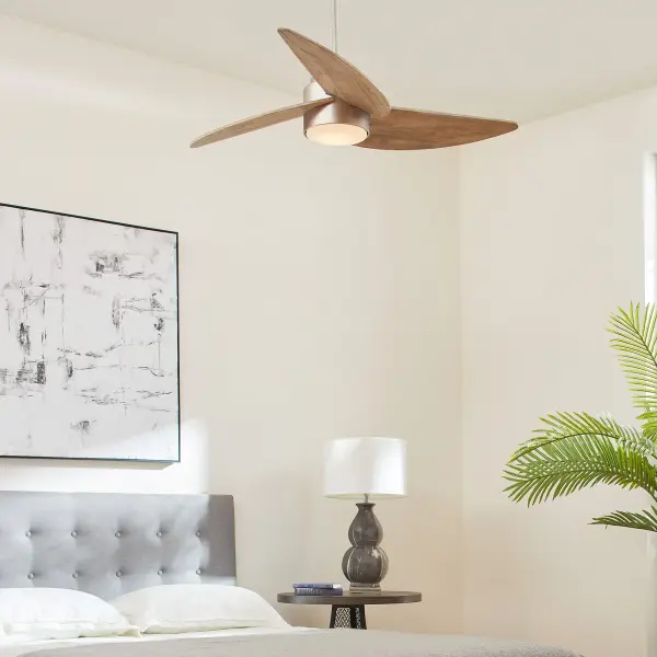 Trinity 3-Blade Ceiling Fan with LED Light Kit - Image 3