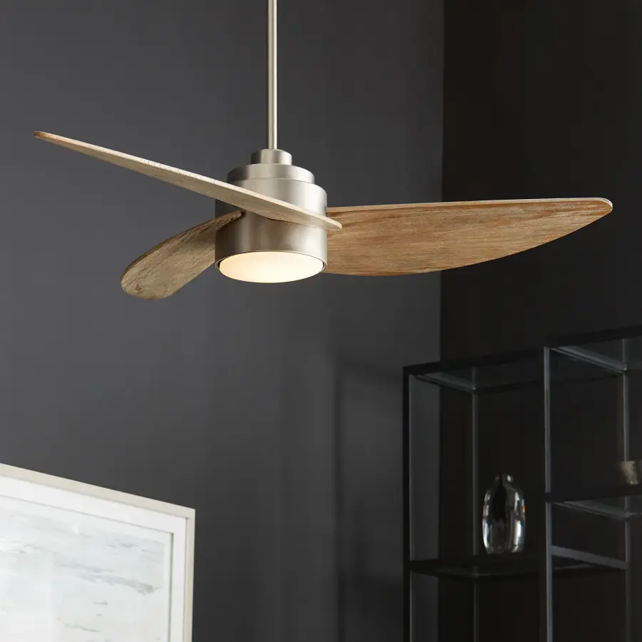 Trinity 3-Blade Ceiling Fan with LED Light Kit - Image 4