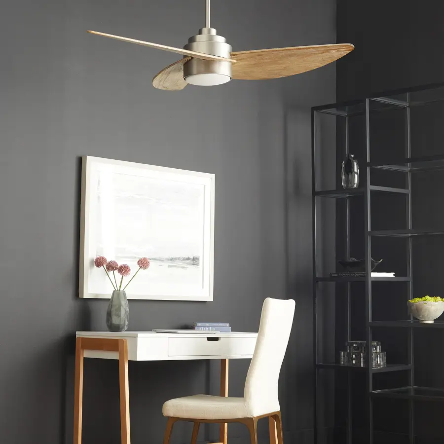 Trinity 3-Blade Ceiling Fan with LED Light Kit - Image 7