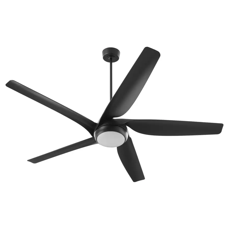Fury 65" 5-Blade Ceiling Fan in Matte Black - Image 3
