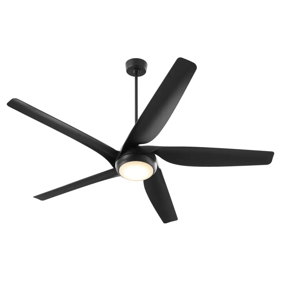 Fury 65" 5-Blade Ceiling Fan in Matte Black - Image 4